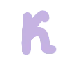 🤩 Эмодзи «Лавандовый шрифт» для Telegram