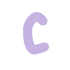 🤩 Эмодзи «Лавандовый шрифт» для Telegram
