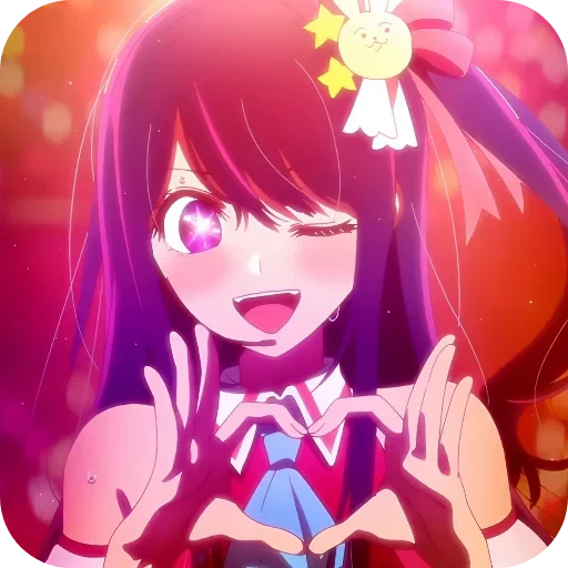 ☺ Стикер «Love anime» для Telegram