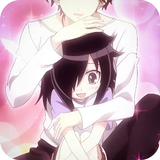 ☺ Стикер «Love anime» для Telegram