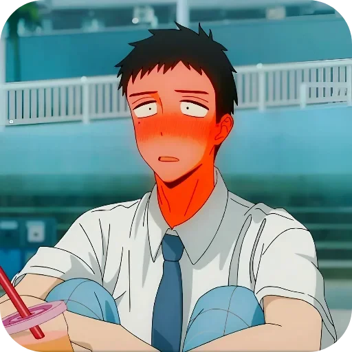😊 Стикер «Love anime» для Telegram