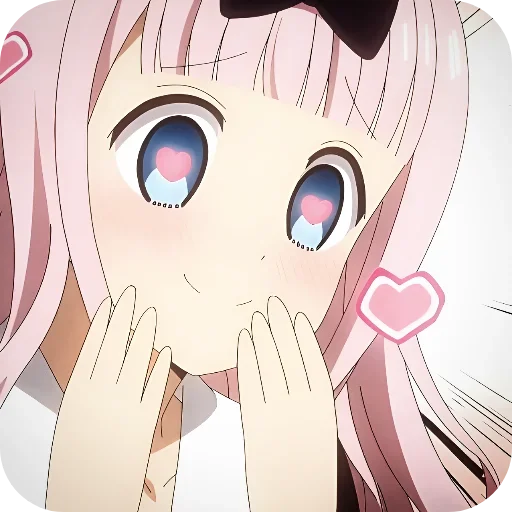 🥰 Стикер «Love anime» для Telegram