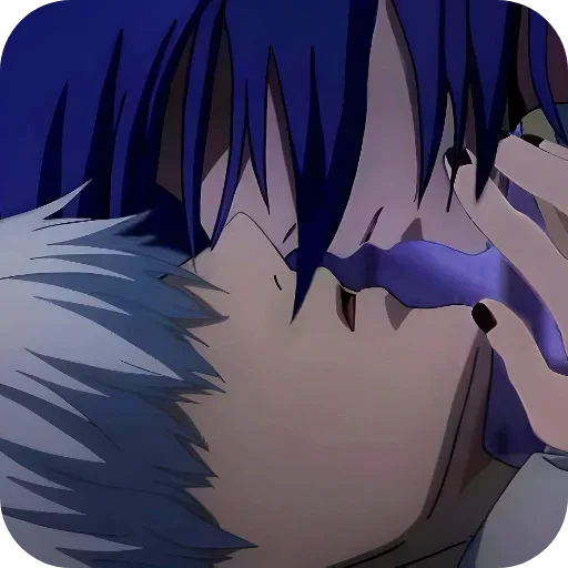 ❤ Стикер «Love anime» для Telegram