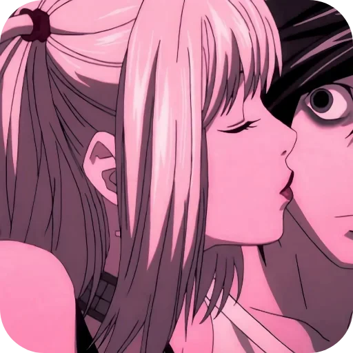 🥰 Стикер «Love anime» для Telegram