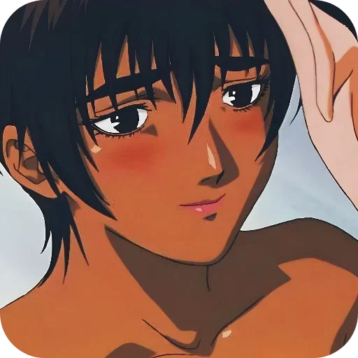 🥰 Стикер «Love anime» для Telegram