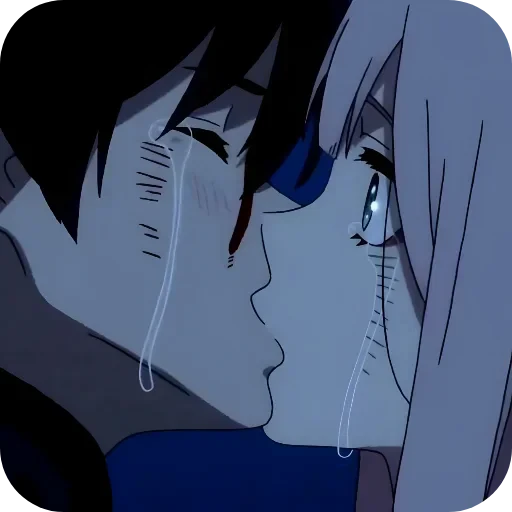 🥰 Стикер «Love anime» для Telegram