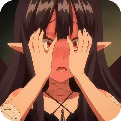 😊 Стикер «Love anime» для Telegram