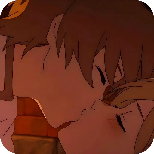 ❤ Стикер «Love anime» для Telegram
