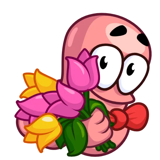 Стикер 7 🤩💐💐💐💐💐🌹🌷🌺