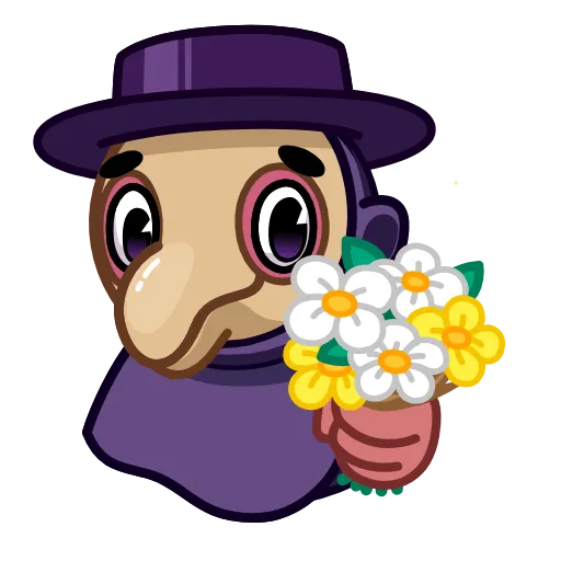 Стикер 8 🤩💐💐💐💐💐🌹🌷🌺