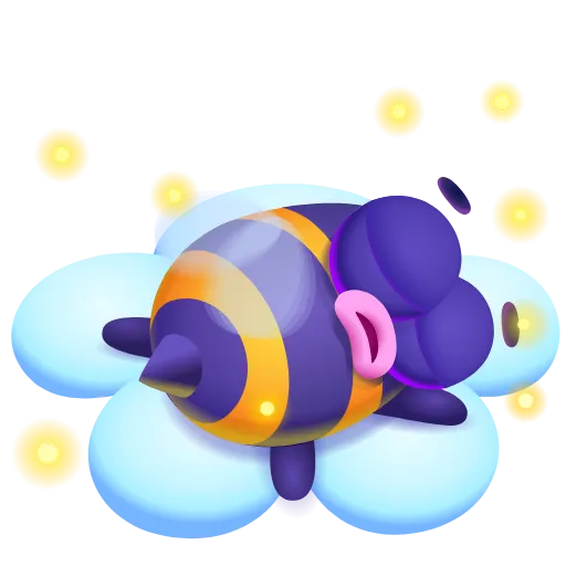 🤩 Стикер «Шмель» для Telegram