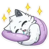 😴 Эмодзи «Снежик» для Telegram