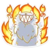 😈 Эмодзи «Снежик» для Telegram