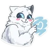 ❤️ Эмодзи «Снежик» для Telegram