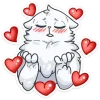 ❤️ Эмодзи «Снежик» для Telegram