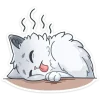 😴 Эмодзи «Снежик» для Telegram