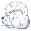 🍑 Эмодзи «Снежик» для Telegram