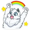 🌈 Эмодзи «Снежик» для Telegram
