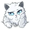 ☹️ Эмодзи «Снежик» для Telegram