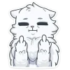 🖕 Эмодзи «Снежик» для Telegram