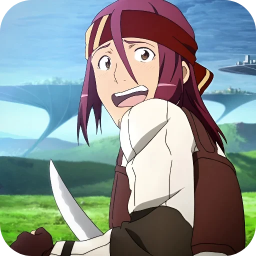 😅 Стикер «Sword Art Online» для Telegram