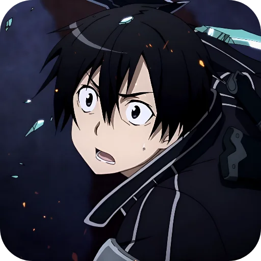 😱 Стикер «Sword Art Online» для Telegram