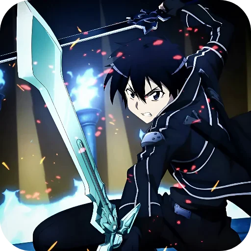 🔥 Стикер «Sword Art Online» для Telegram