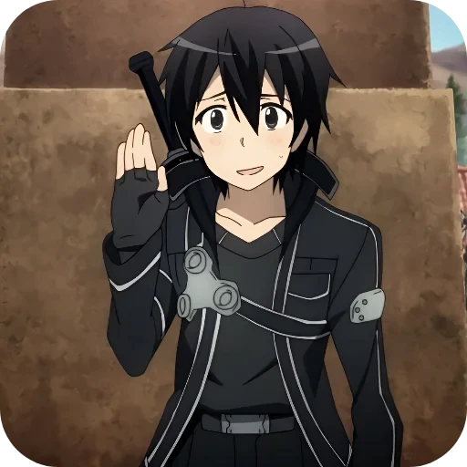 😁 Стикер «Sword Art Online» для Telegram