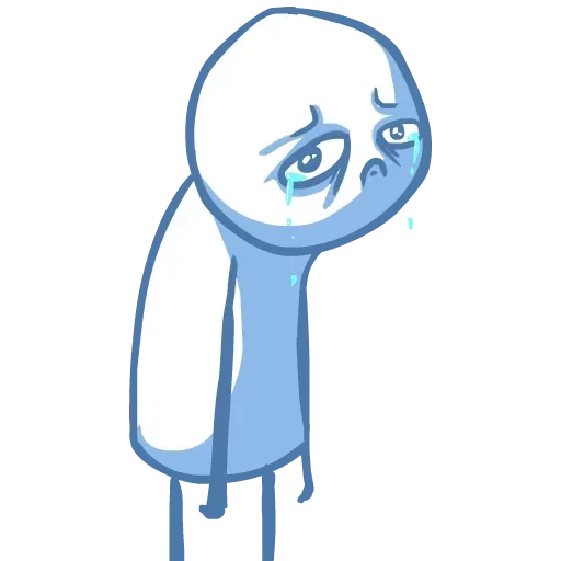 😢 Стикер «Стик» для Telegram