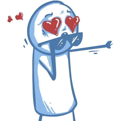 😍 Стикер «Стик» для Telegram