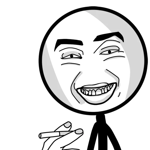 🚬 Стикер «stick» для Telegram
