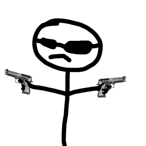 😡 Стикер «stick» для Telegram