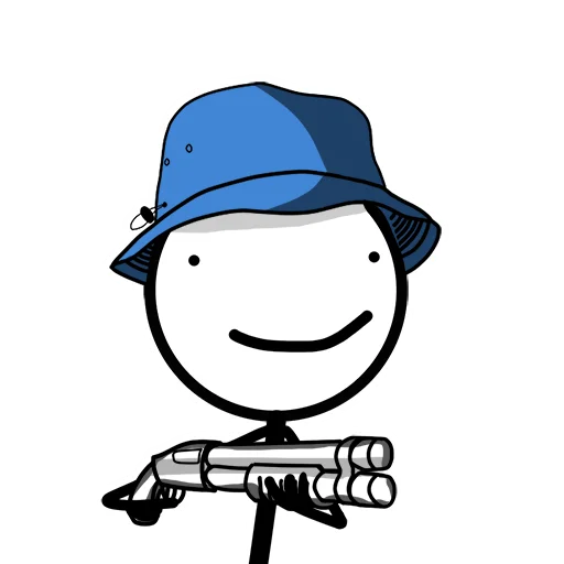 🤓 Стикер «stick» для Telegram