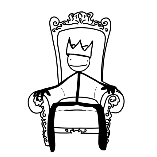 👑 Стикер «stick» для Telegram