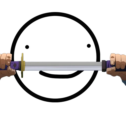 🔪 Стикер «stick» для Telegram