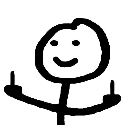 😌 Стикер «stick» для Telegram