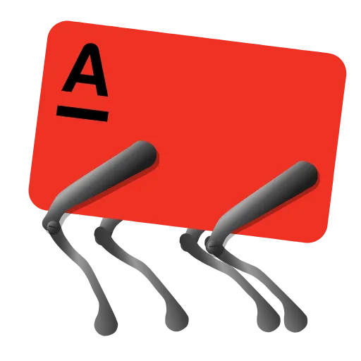 💳 Стикер «Alfa bank stickers» для Telegram