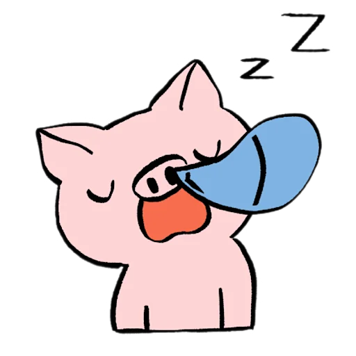 😴 Стикер «чубзики» для Telegram