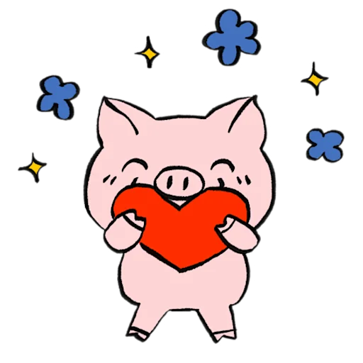 ❤️ Стикер «чубзики» для Telegram