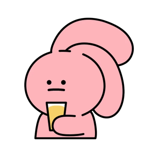 🥛 Стикер «Pink & Ven 3D» для Telegram