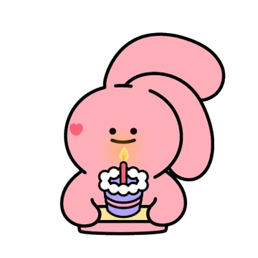 🎂 Стикер «Pink & Ven 3D» для Telegram
