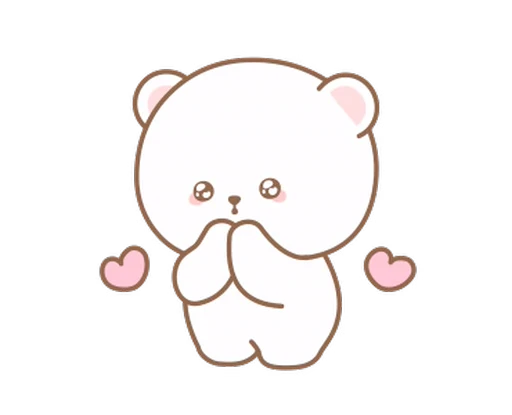 ⭐ Стикер «Cute bear» для Telegram