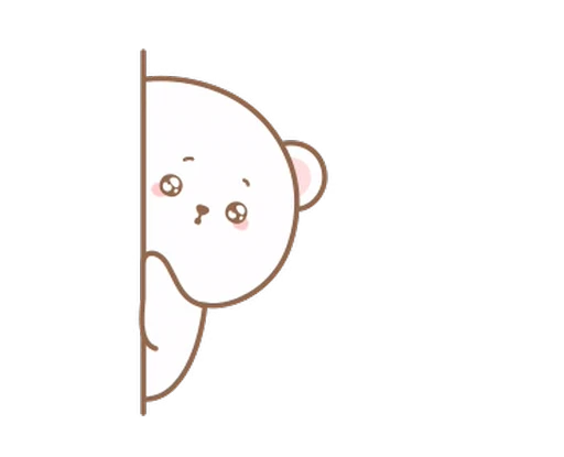 ⭐ Стикер «Cute bear» для Telegram