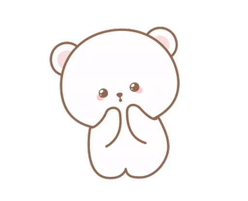 ⭐ Стикер «Cute bear» для Telegram