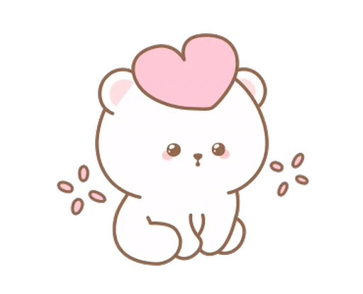 Стикерпак Cute bear для Telegram