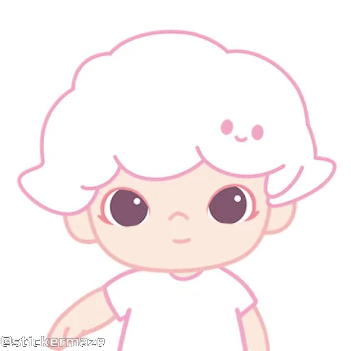Стикерпак Cute vibes 5 для Telegram