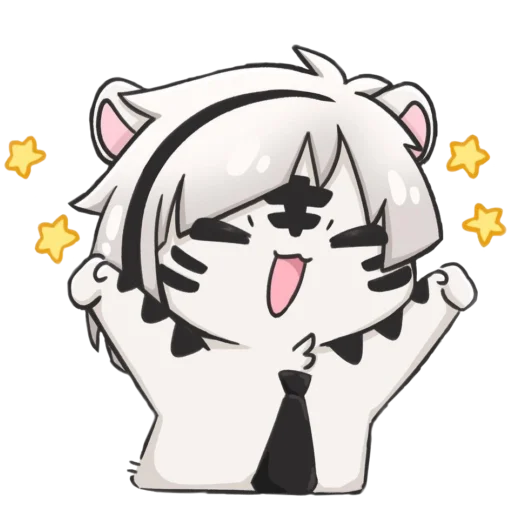 🥳 Стикер «Atsushi» для Telegram