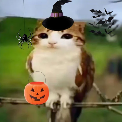 🦉 Стикер «Meowl» для Telegram