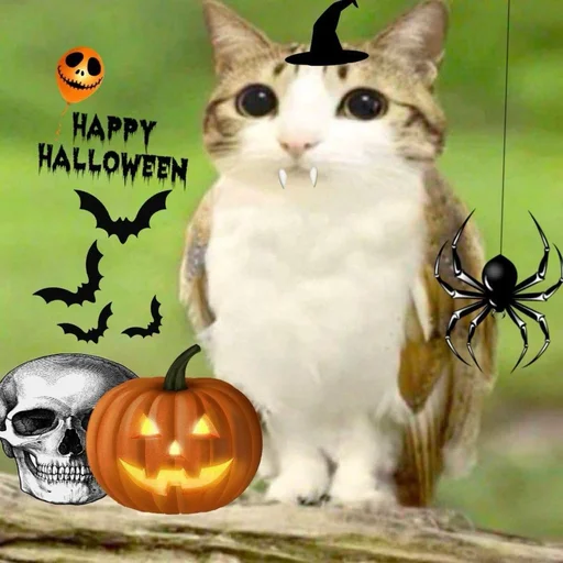 🦉 Стикер «Meowl» для Telegram