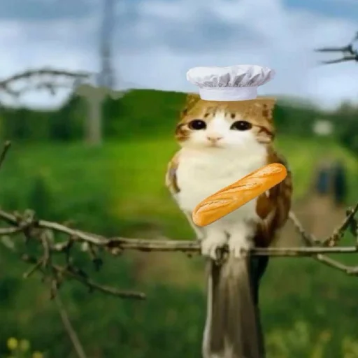🦉 Стикер «Meowl» для Telegram